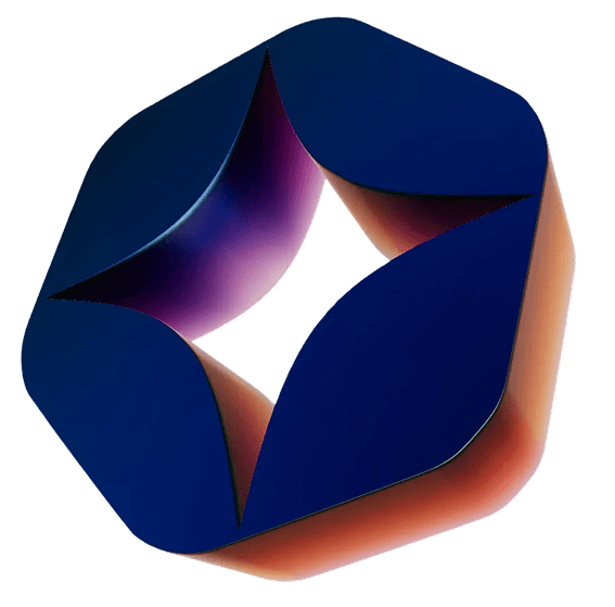 3D abstract star shape